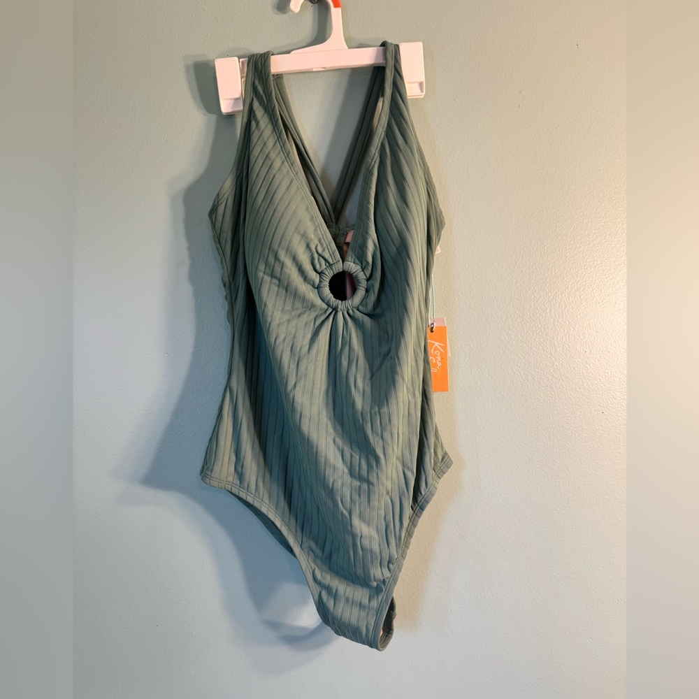 NWT one piece bathing suit, size 12/14.